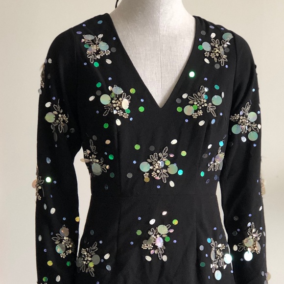 Embellished mini dress TOPSHOP - Picture 3 of 4